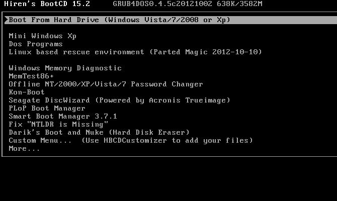 Hiren's Boot CD: All-In-One Boot CD за всяка нужда HBCD Main Menu 670x400