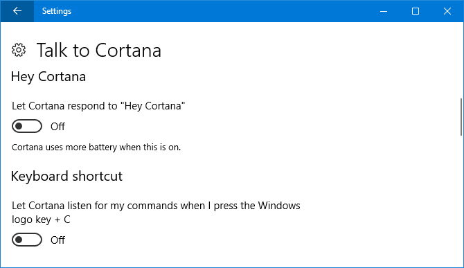 9 Нови функции за настройки в Windows 10 Fall Creators Update cortana