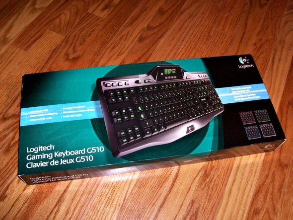 Logitech g510 игрална клавиатура