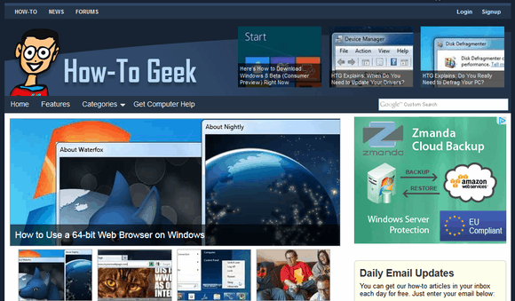 уебсайтове за geeks tech