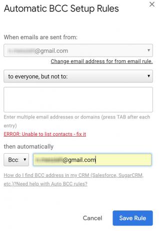 Как автоматично да се CC или BCC себе си в Outlook и Gmail Gmail3