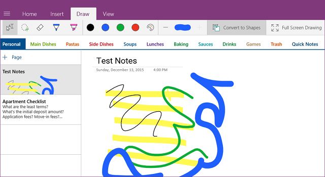 OneNote-функции-разлика