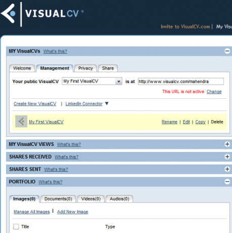 Топ 5 безплатни уебсайтове за хостинг на резюме visualcv