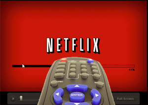 използвайки netflix