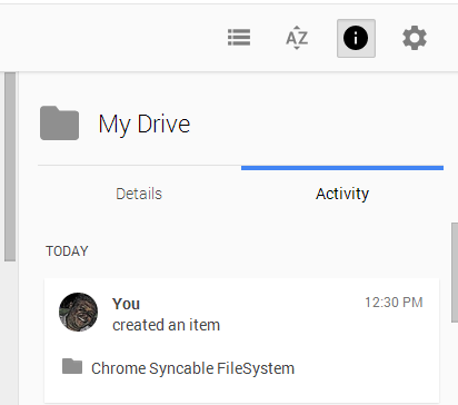 хром-syncable-файлова система