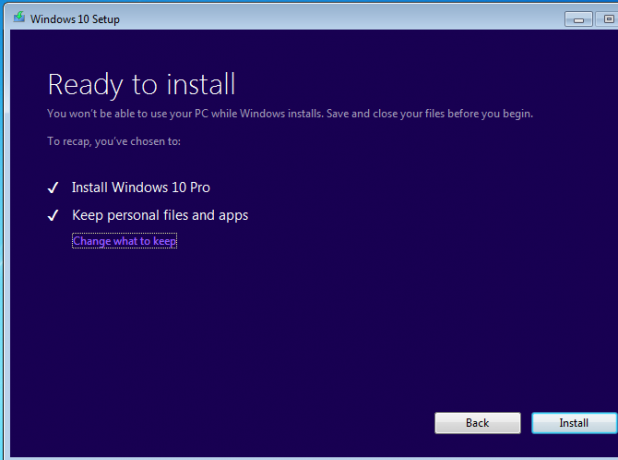 Windows 10 готов за инсталиране на медиен инструмент