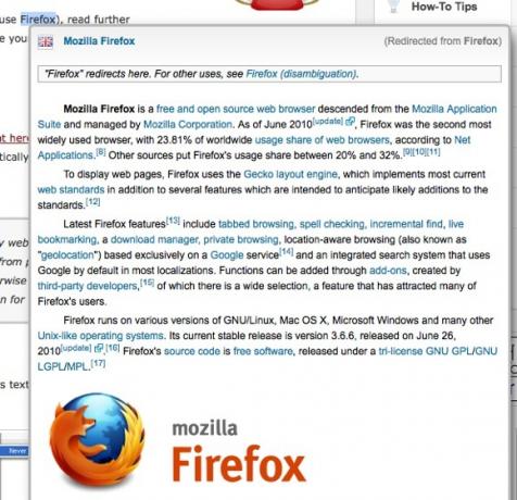 wikipedia плъгин firefox