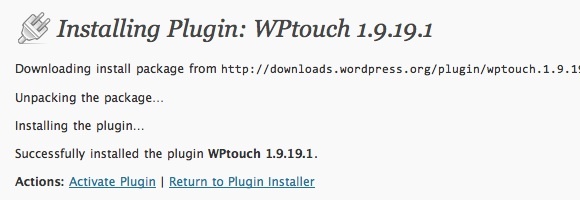 wptouch плъгин