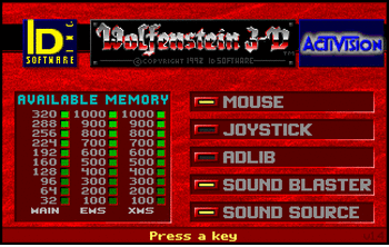 Емулирайте класически DOS игри направо в браузъра си. Безплатно играйте wolfienstien онлайн безплатно