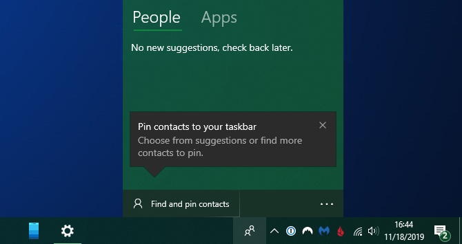 Икона на Windows 10 хора