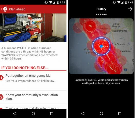 EmergencyAndroidApps-червен, напречно бедствия