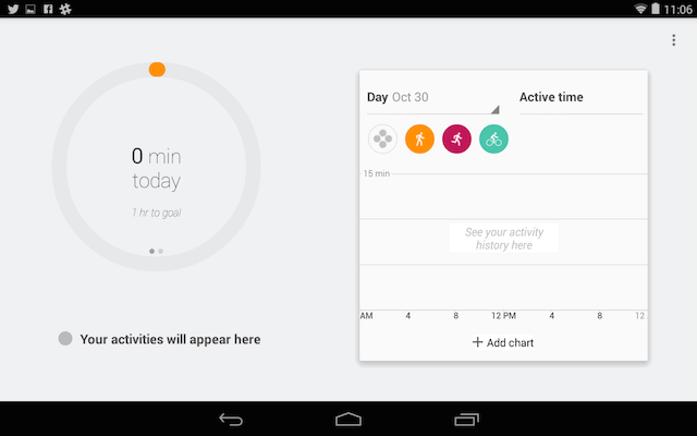 googlefit дейност