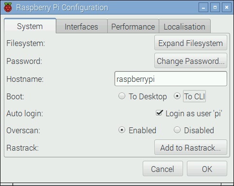 Raspberry Pi: The неофициален урок muo linux raspbian jessie config