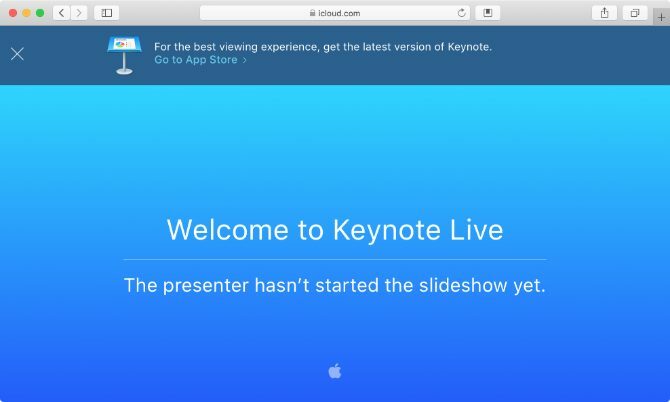 Основна страница на чакането на живо в Safari