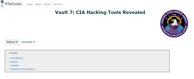 CIA Hacking & Vault 7: Вашето ръководство за най-новото издание на Vault WikiLeaks