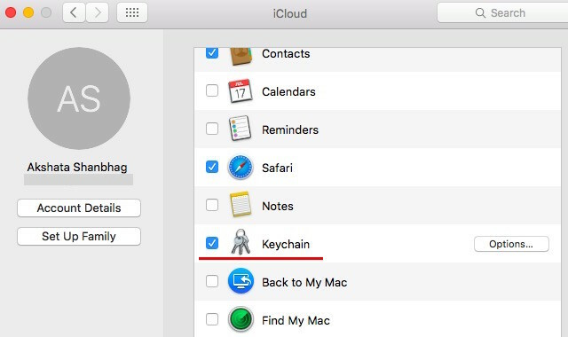 Mac-icloud-ключодържател