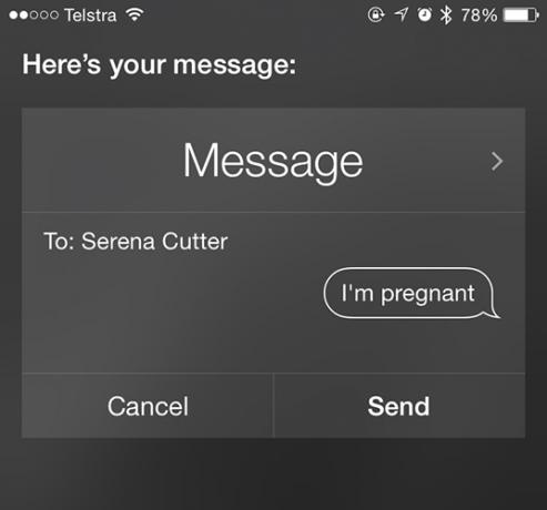 Спрете Siri & Notification Center, раздавайки си iPhone Secrets siri sms