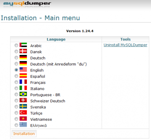 архивиране на mysql