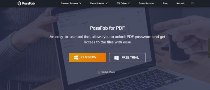 Премахване на парола за PassFab PDF