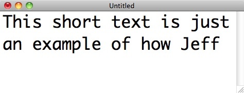 mac текстообработка