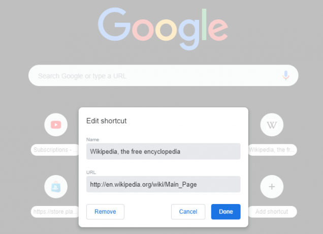 Chrome-New-Tab-Page-връзки