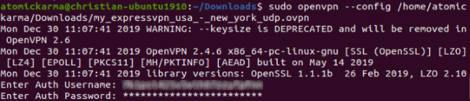 Как да инсталирате VPN клиент в Ubuntu Linux vpnp linux vpn openvpn настройка