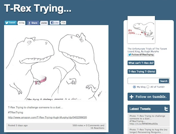 Нуждаете се от добър смях? Следвайте тези 10 блога на Tumblr TRex