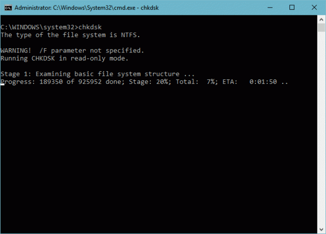 Съществени Windows CMD команди, които трябва да знаете chkdsk