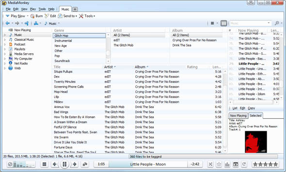 MediaMonkey 4: Изключително мощна програма за управление на музика [Награди] mediamonkey интерфейс