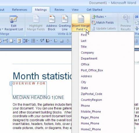 Как да използвате Microsoft Word Mailings за автоматизиране на имейли word6