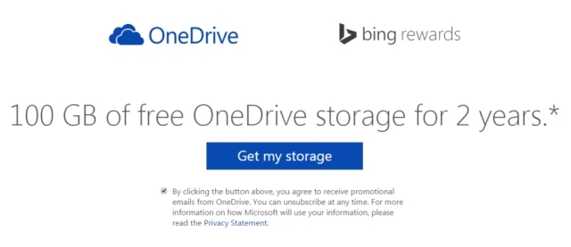 Get-свободна облак съхранение-Onedrive-Google-кола-Dropbox-100-GB-2-години